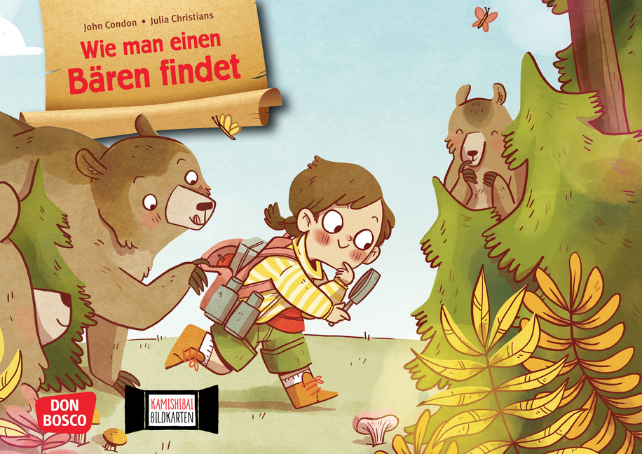 Wie man einen Bären findet. Kamishibai Bildkartenset Wie man einen Bären findet. Kamishibai Bildkartenset von Don Bosco Medien