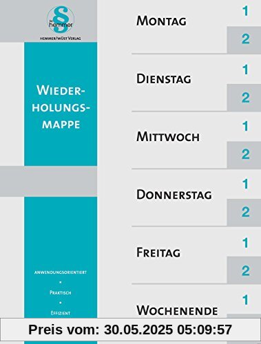 Wiederholungsmappe. Intelligentes Lernen Wiederholungsmappe. Intelligentes Lernen