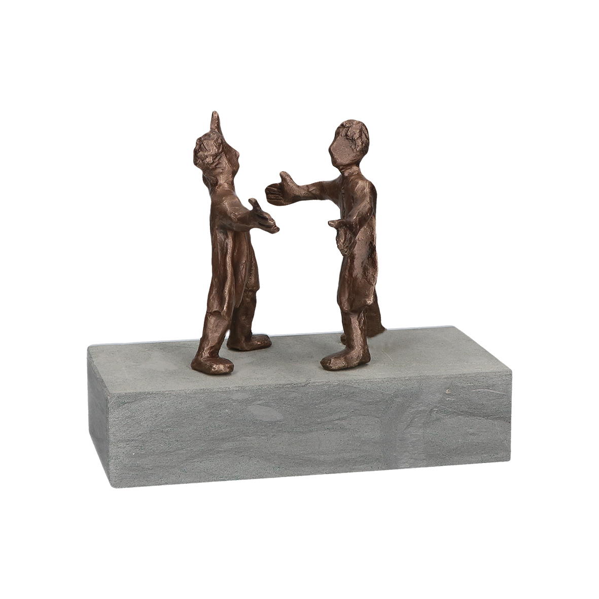 Wiedersehen - Bronzefiguren auf Anröchter Blaustein (1 Stück) von Butzon und Bercker