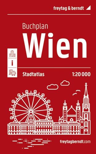 Wien, Buchplan, Städteatlas 1:20.000, freytag & berndt: 1:20,000 scale (freytag & berndt Stadtpläne) von Freytag-Berndt und ARTARIA