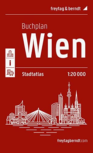 Wien, Buchplan 1:20.000, freytag & berndt: Stadtatlas (freytag & berndt Stadtpläne) von Freytag-Berndt und ARTARIA