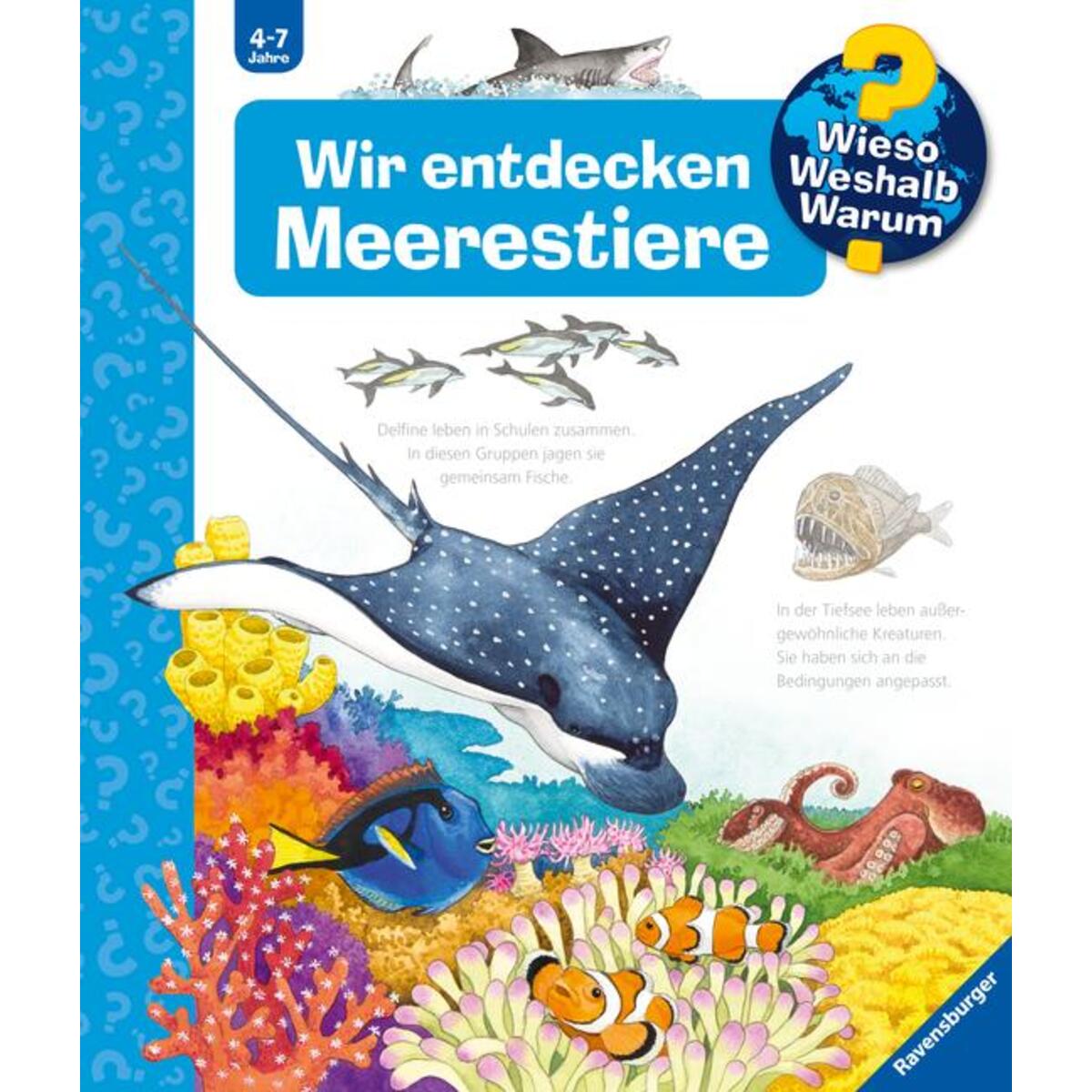 Wieso? Weshalb? Warum?, Band 27: Wir entdecken Meerestiere von Ravensburger Verlag