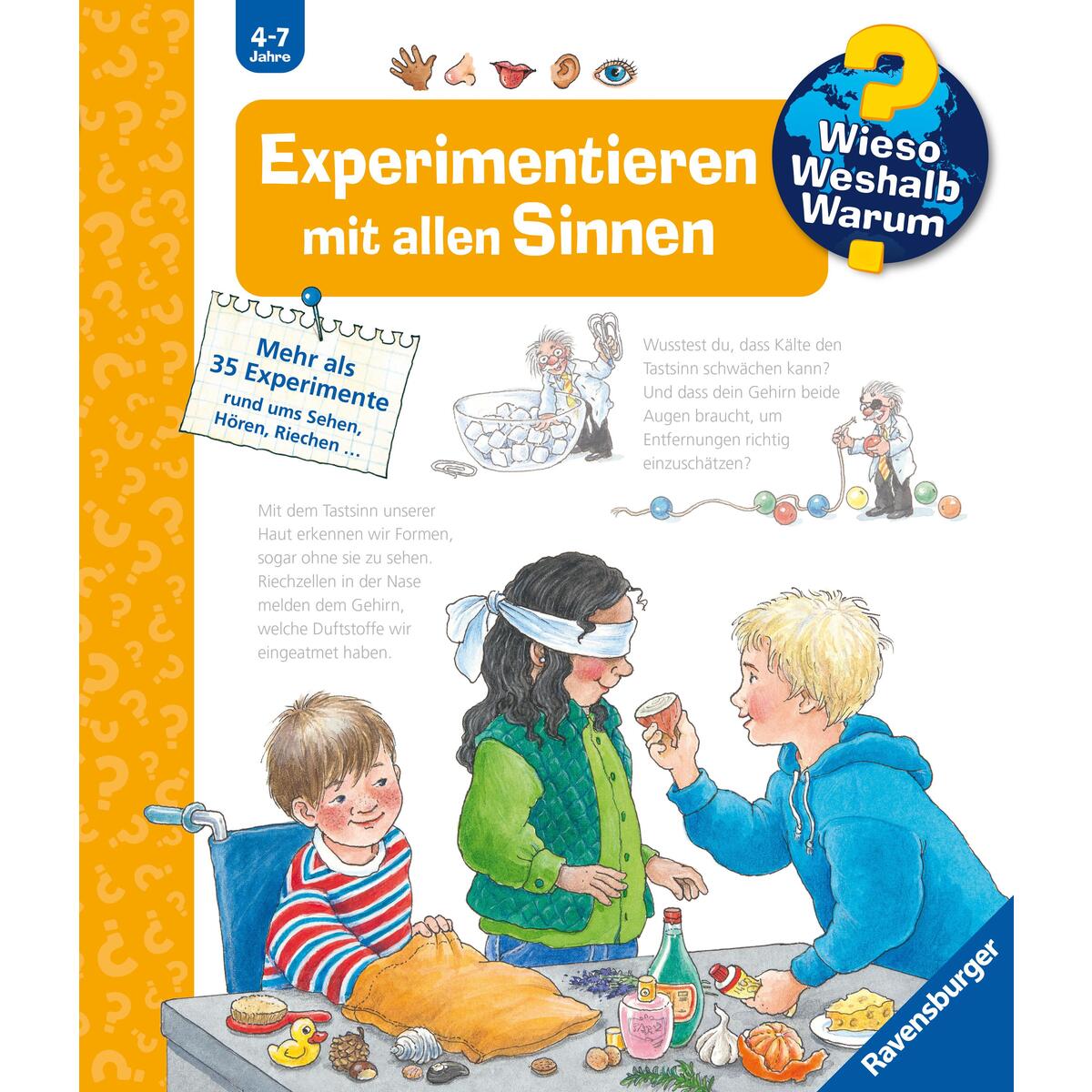 Wieso? Weshalb? Warum?, Band 31 - Experimentieren mit allen Sinnen von Ravensburger Verlag