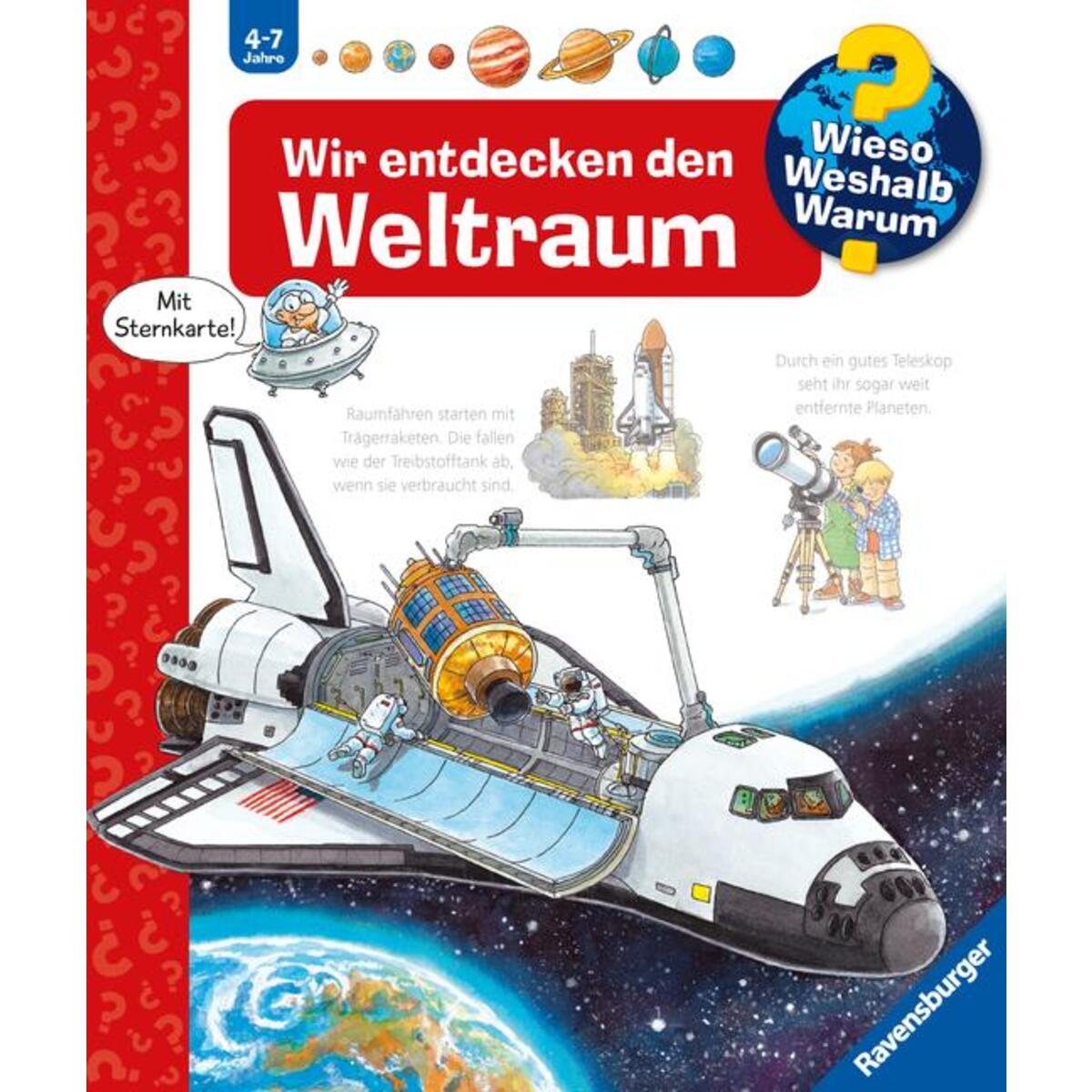 Wieso? Weshalb? Warum?, Band 32: Wir entdecken den Weltraum von Ravensburger Verlag