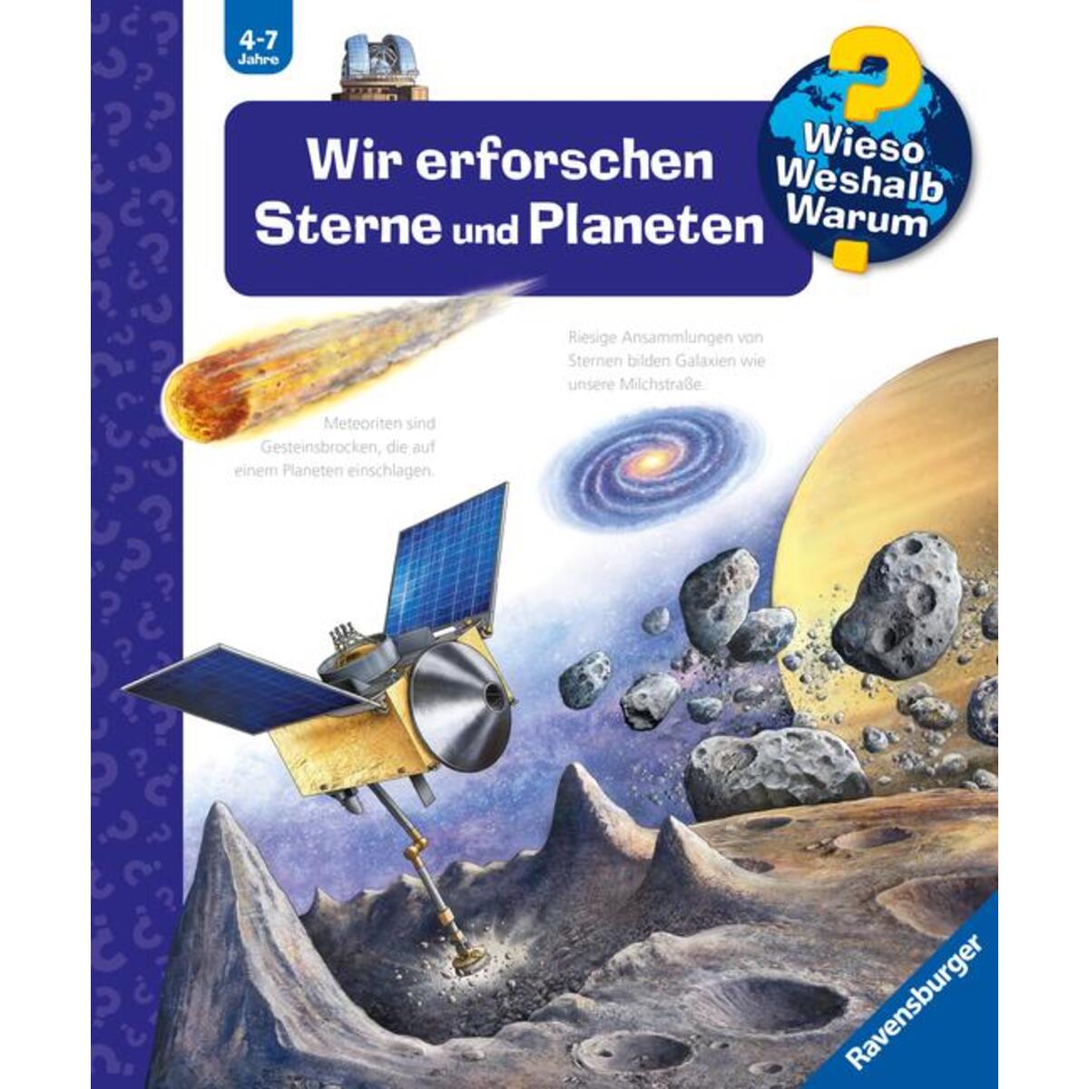 Wieso? Weshalb? Warum?, Band 59: Wir erforschen Sterne und Planeten von Ravensburger Verlag