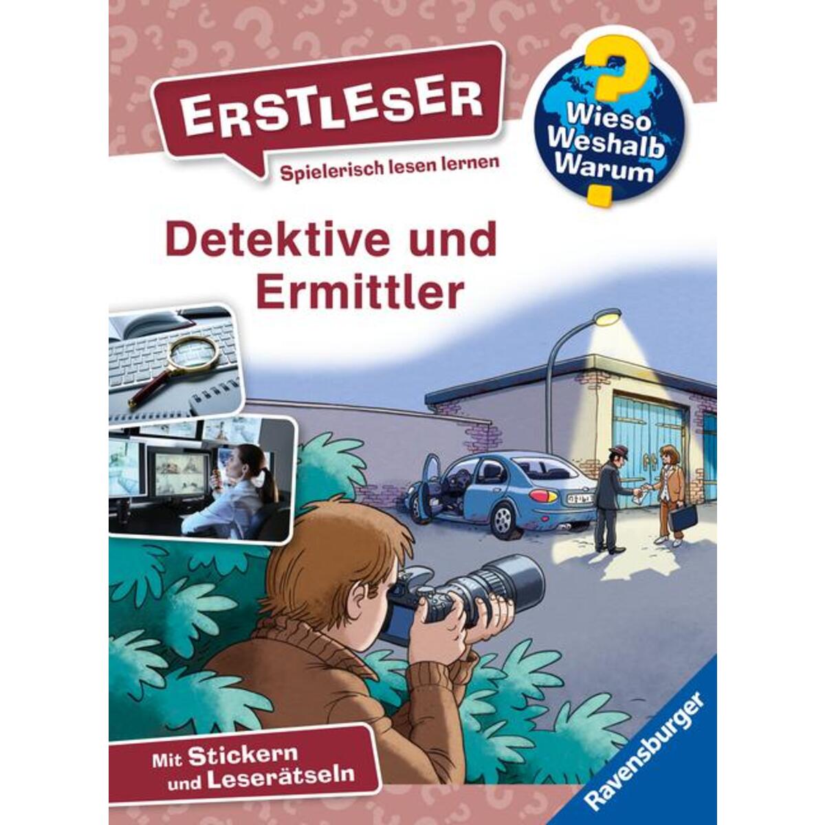 Wieso? Weshalb? Warum? Erstleser, Band 11: Detektive und Ermittler von Ravensburger Verlag