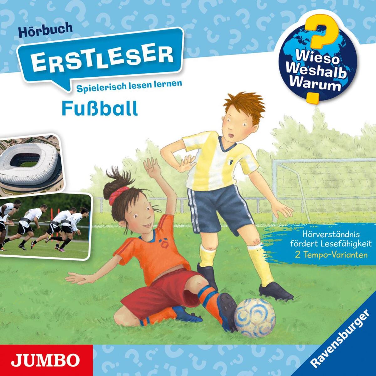 Wieso? Weshalb? Warum? Erstleser. Fußball von Jumbo Neue Medien + Verla