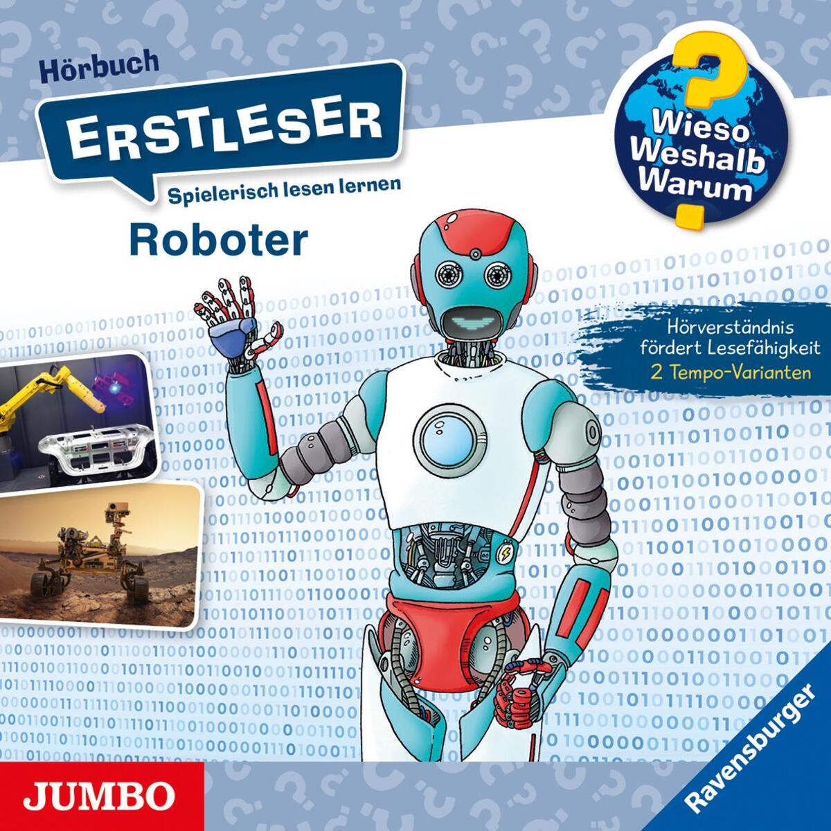 Wieso? Weshalb? Warum? Erstleser. Roboter von Jumbo Neue Medien + Verla