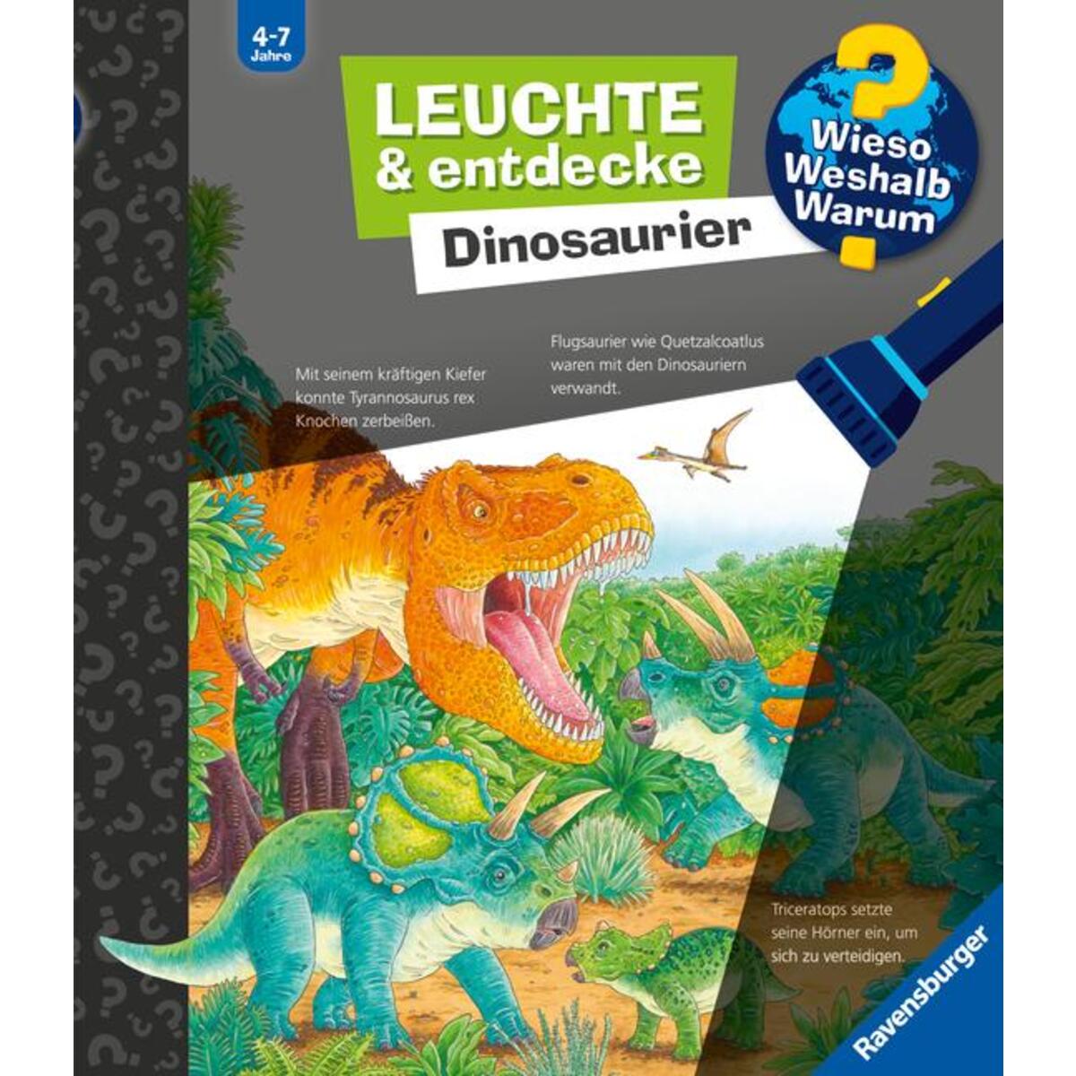 Wieso? Weshalb? Warum? Leuchte und entdecke: Dinosaurier (Taschenlampen-Buch mit... Wieso? Weshalb? Warum? Leuchte und entdecke: Dinosaurier (Taschenlampen-Buch mit... von Ravensburger Verlag