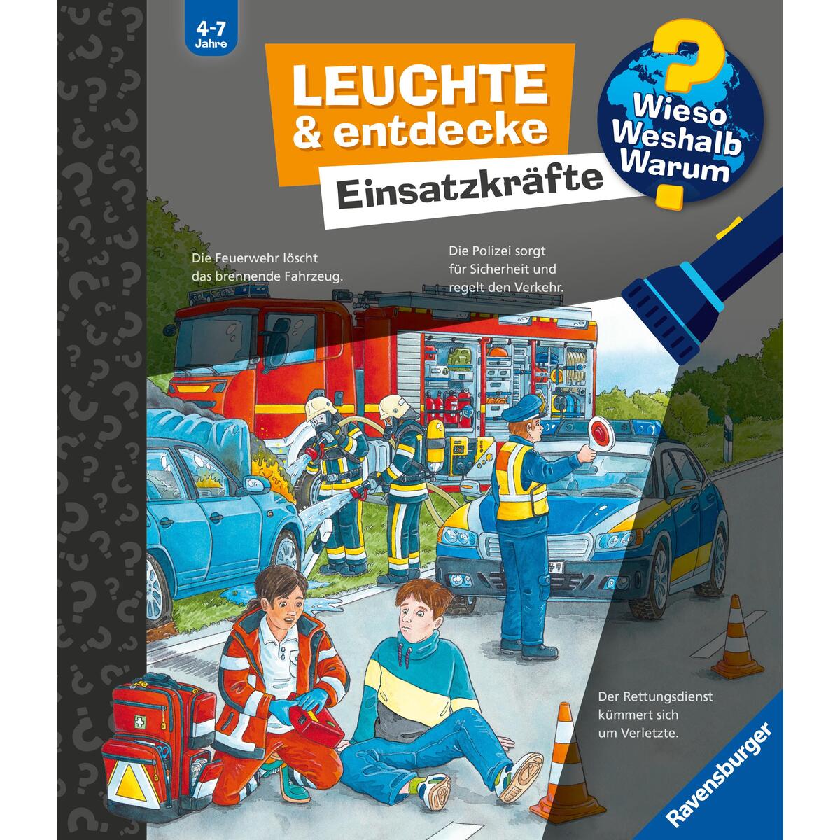 Wieso? Weshalb? Warum? Leuchte und entdecke - Einsatzkräfte von Ravensburger Verlag