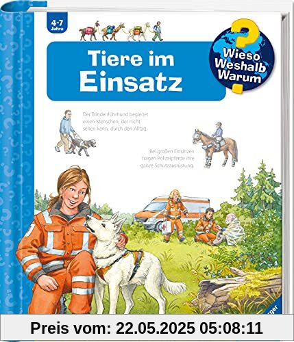 Wieso? Weshalb? Warum? Tiere im Einsatz - Band 16 (Wieso? Weshalb? Warum?, 16)