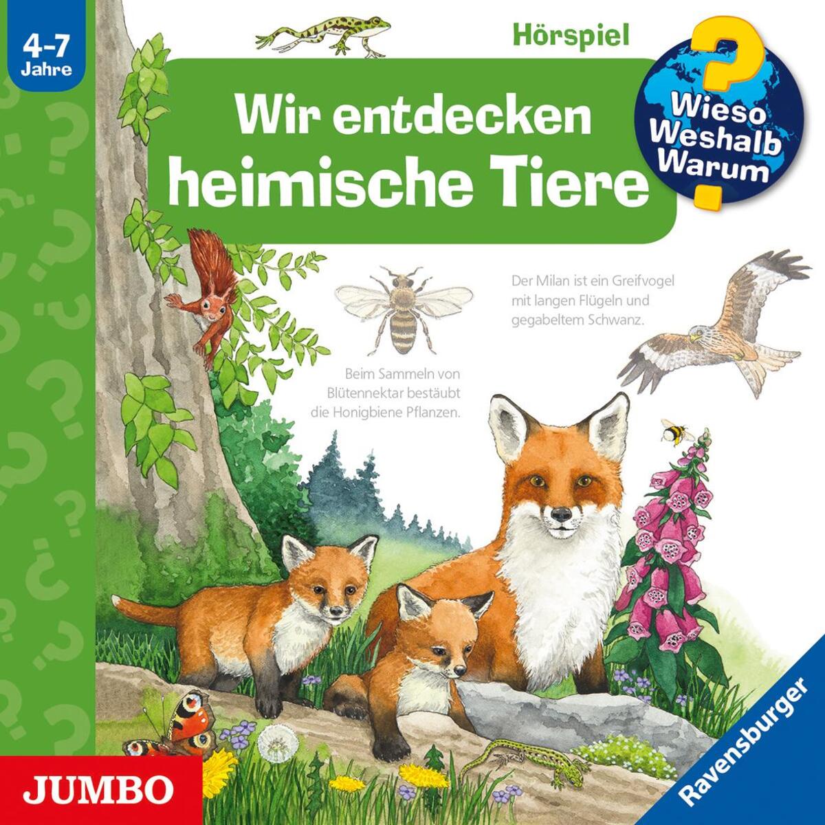 Wieso? Weshalb? Warum? Wir entdecken heimische Tiere von Jumbo Neue Medien + Verla
