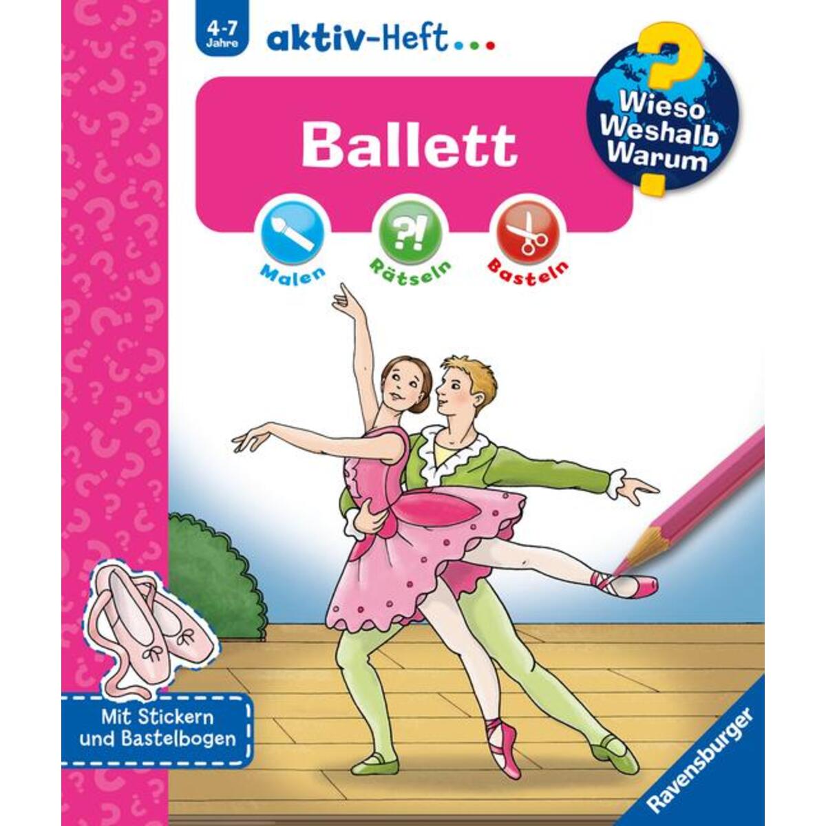 Wieso? Weshalb? Warum? aktiv-Heft: Ballett von Ravensburger Verlag