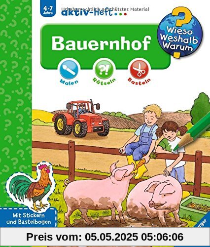 Wieso? Weshalb? Warum? aktiv-Heft: Bauernhof