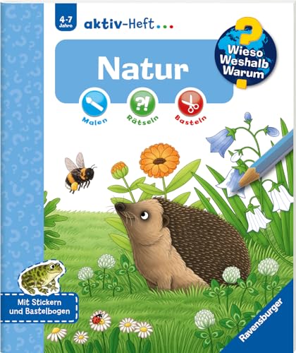 Wieso? Weshalb? Warum? aktiv-Heft: Natur von Ravensburger