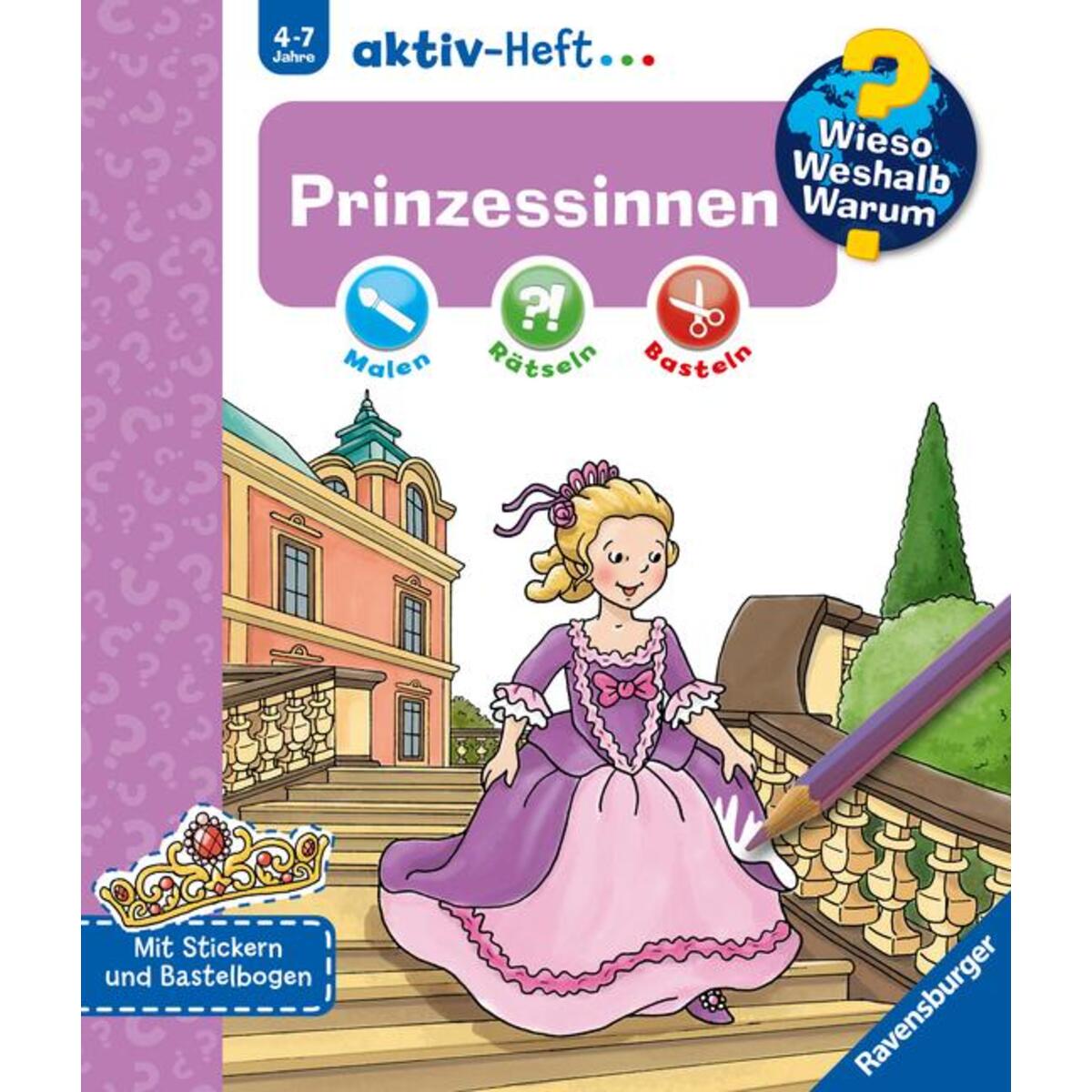 Wieso? Weshalb? Warum? aktiv-Heft: Prinzessinnen von Ravensburger Verlag