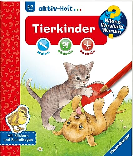 Wieso? Weshalb? Warum? aktiv-Heft - Tierkinder