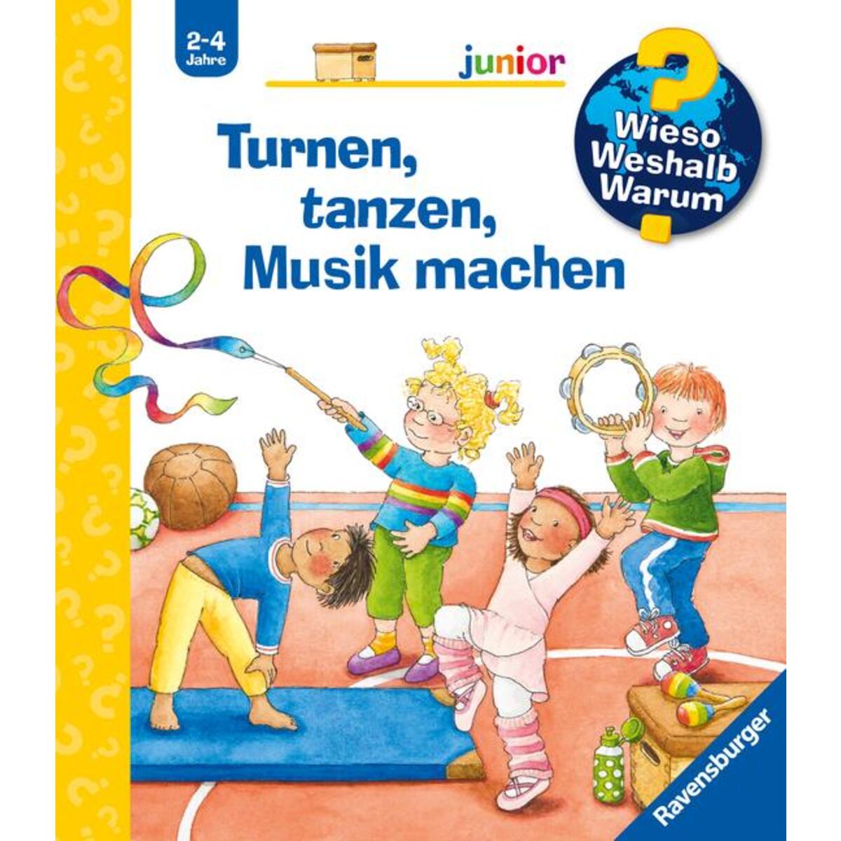 Wieso? Weshalb? Warum? junior, Band 71: Turnen, tanzen, Musik machen von Ravensburger Verlag