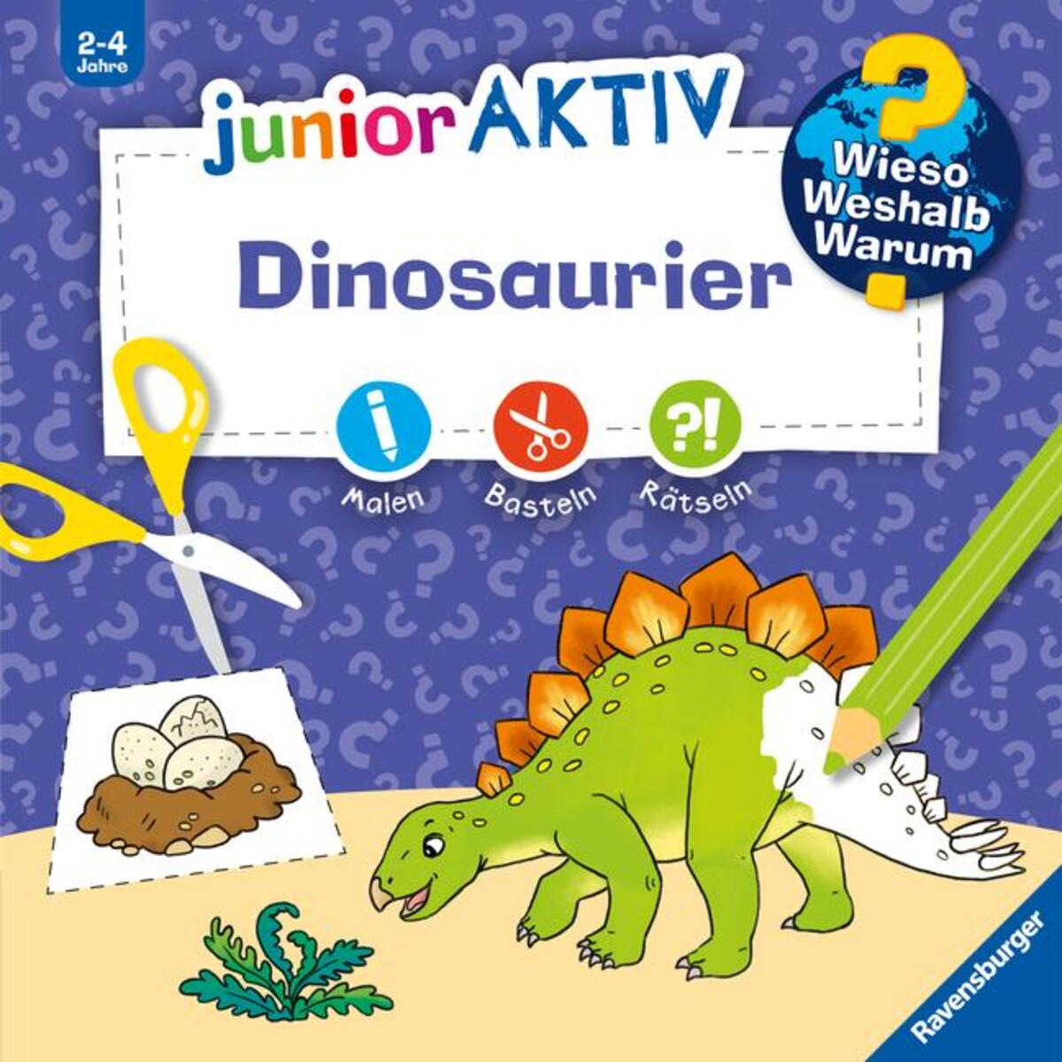 Wieso? Weshalb? Warum? junior AKTIV: Dinosaurier von Ravensburger Verlag