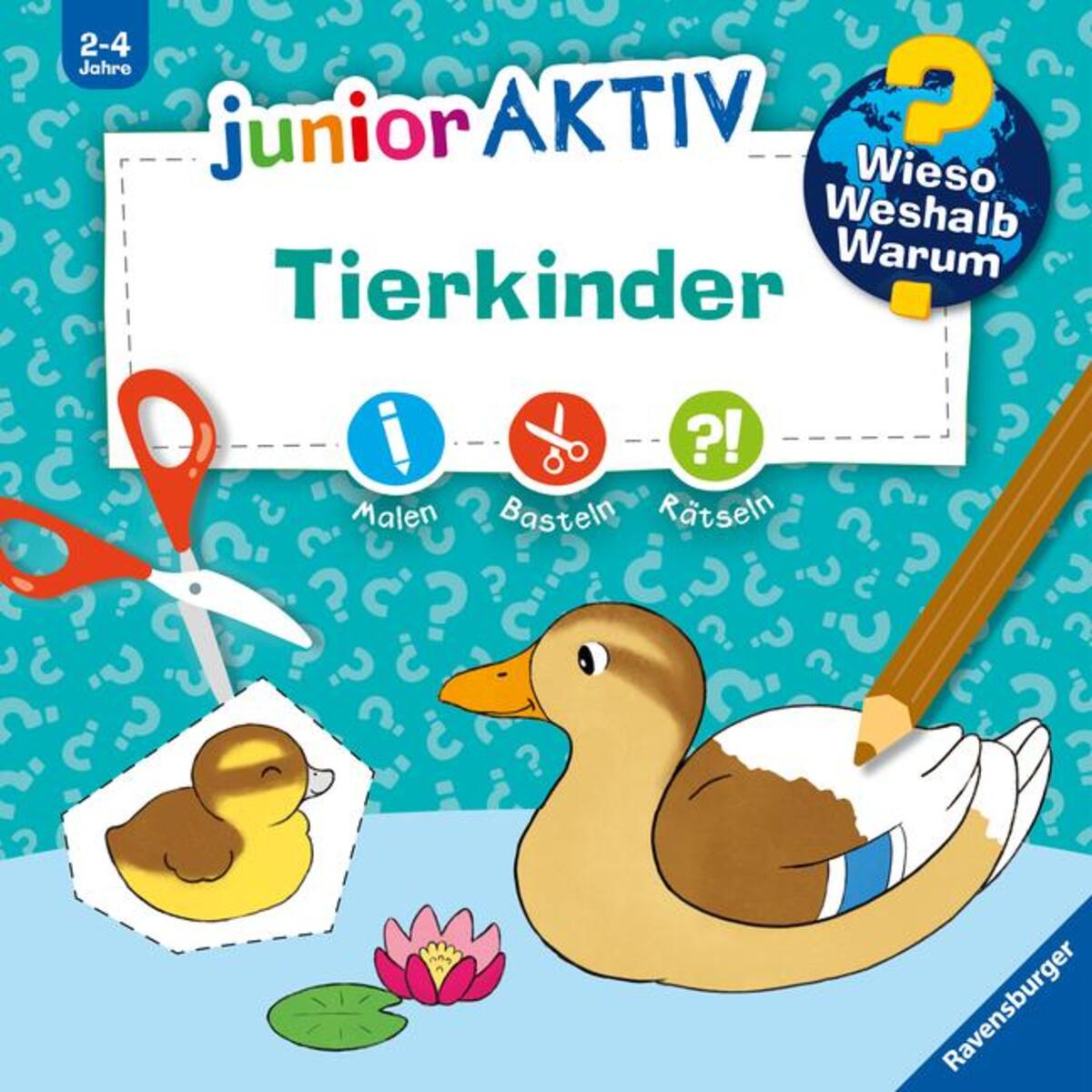 Wieso? Weshalb? Warum? junior AKTIV: Tierkinder von Ravensburger Verlag