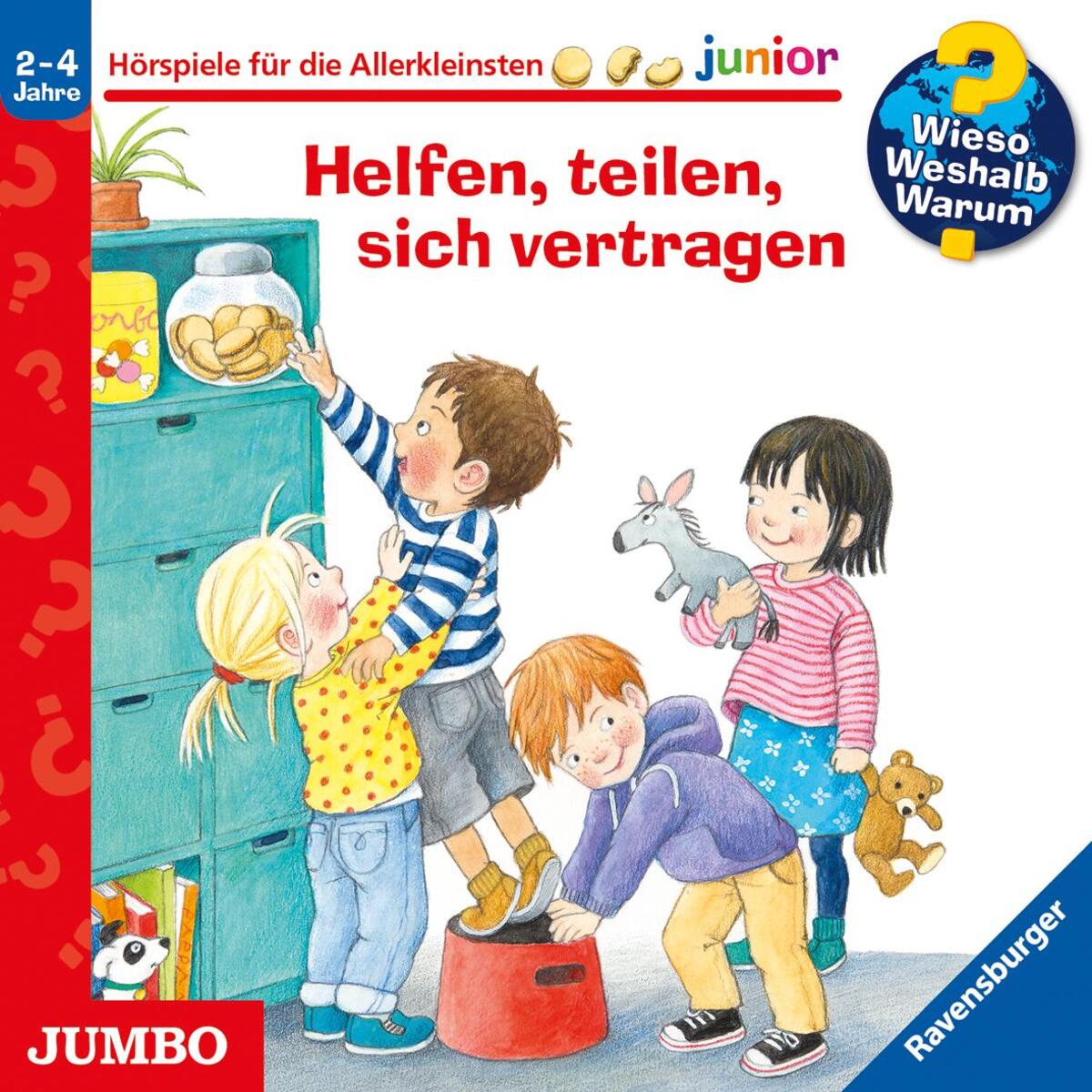 Wieso? Weshalb? Warum? junior. Helfen, teilen, sich vertragen von Jumbo Neue Medien + Verla