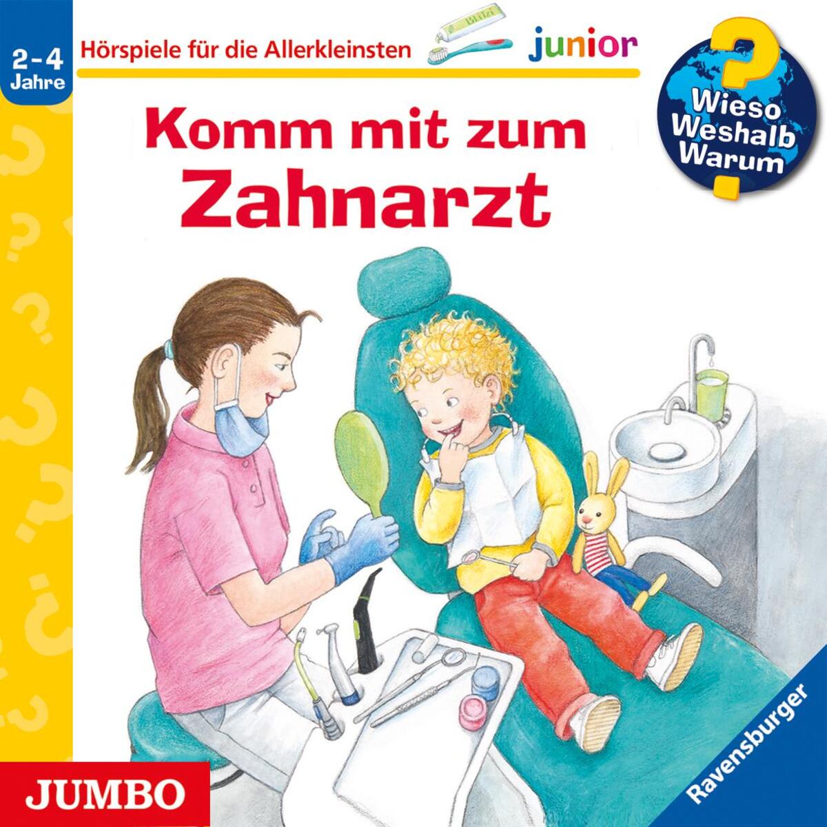 Wieso? Weshalb? Warum? junior. Komm mit zum Zahnarzt von Jumbo Neue Medien + Verla