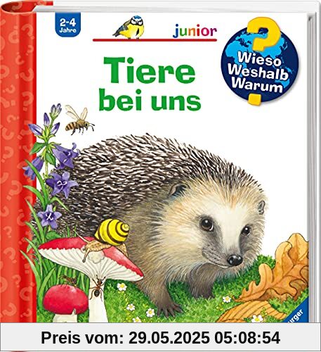 Wieso? Weshalb? Warum? junior: Tiere bei uns - Band 33 (Wieso? Weshalb? Warum? junior, 33)