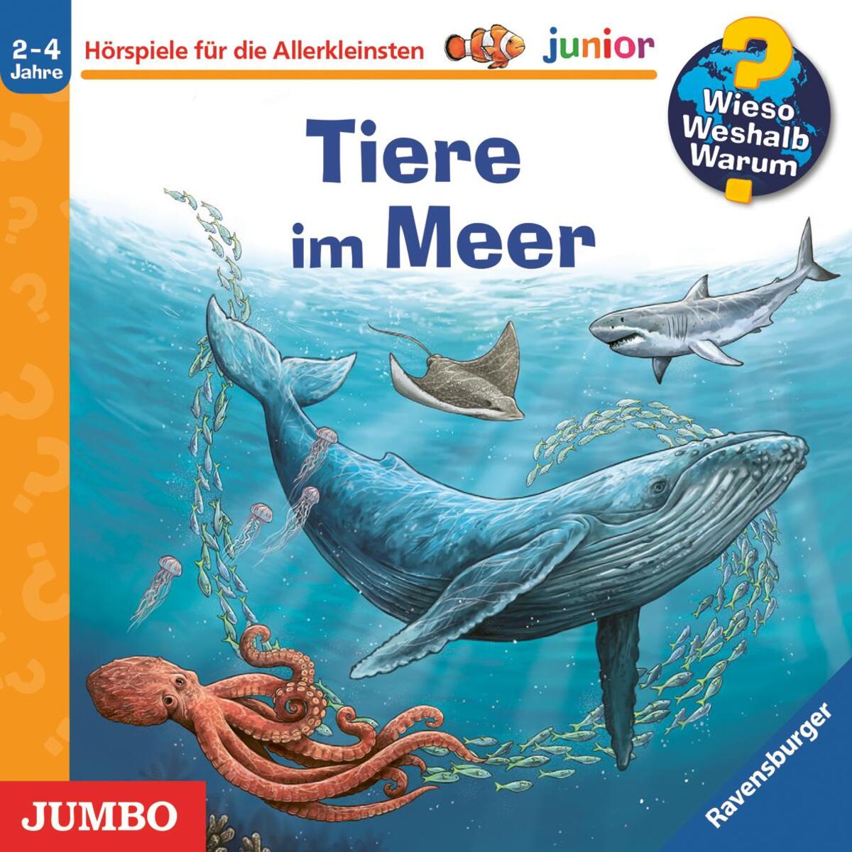 Wieso? Weshalb? Warum? junior. Tiere im Meer von Jumbo Neue Medien + Verla