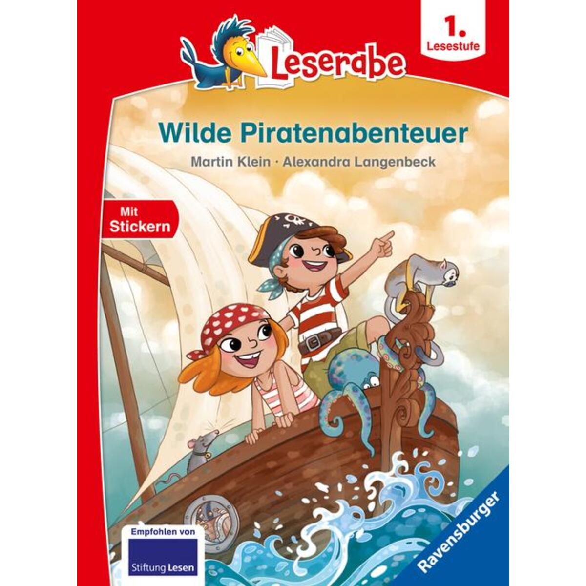 Wilde Piratenabenteuer - Leserabe ab 1. Klasse - Erstlesebuch für Kinder ab 6 Ja... Wilde Piratenabenteuer - Leserabe ab 1. Klasse - Erstlesebuch für Kinder ab 6 Ja... von Ravensburger Verlag