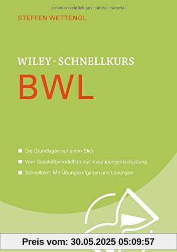 Wiley-Schnellkurs BWL