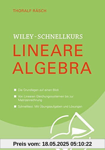Wiley-Schnellkurs Lineare Algebra