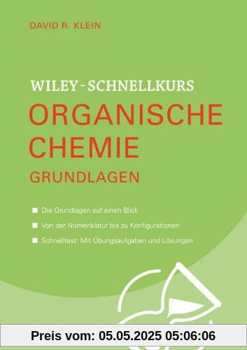Wiley Schnellkurs Organische Chemie Grundlagen