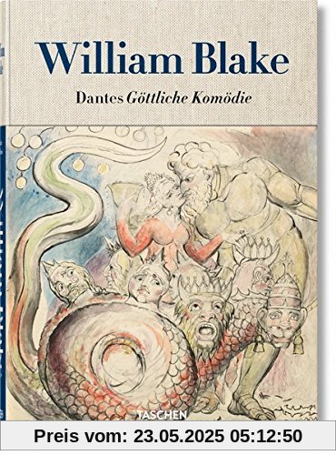 William Blake. Dantes Göttliche Komödie, Sämtl. Zeichnungen