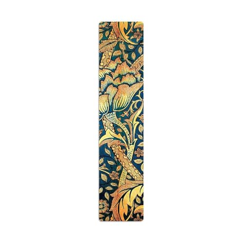 William Morris Windrush, Bookmark: Double sided Bookmark, textured, rounded edges von Paperblanks