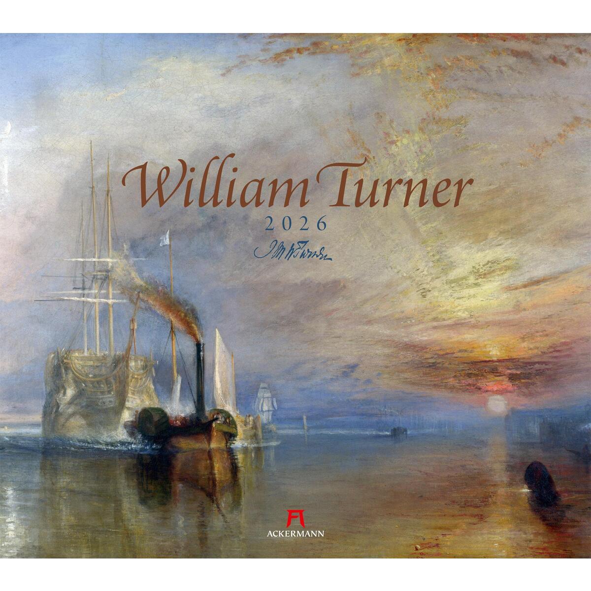 William Turner Kalender 2026 William Turner Kalender 2026 von Ackermann Kunstverlag