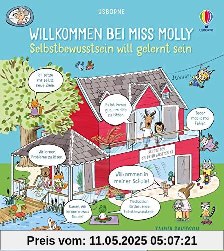 Willkommen bei Miss Molly: Selbstbewusstsein will gelernt sein: ein Mutmach-Bilderbuch für Kinder ab 4 Jahren (Miss-Molly-Reihe)