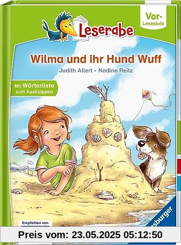 Wilma und ihr Hund Wuff - lesen lernen mit dem Leserabe - Erstlesebuch - Kinderbuch ab 5 Jahren - erstes Lesen - (Leserabe Vorlesestufe)