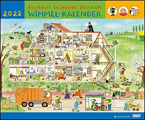 Wimmel-Kalender 2022 – DUMONT Kinderkalender – Wandkalender 58,4 x 48,5 cm – Spiralbindung von Dumont Kalenderverlag