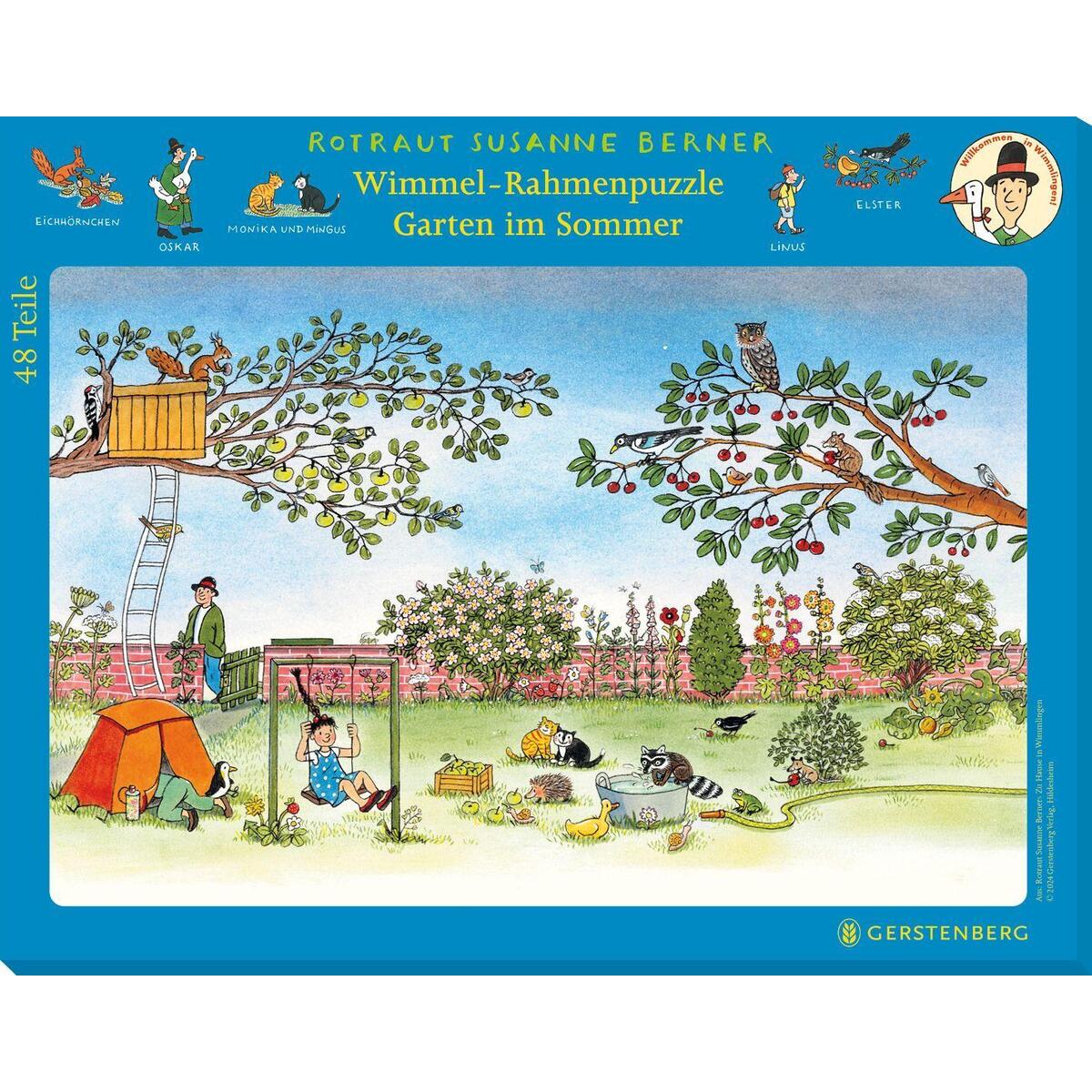 Wimmel-Rahmenpuzzle Zu Hause in Wimmlingen Motiv Garten Wimmel-Rahmenpuzzle Zu Hause in Wimmlingen Motiv Garten von Gerstenberg Verlag