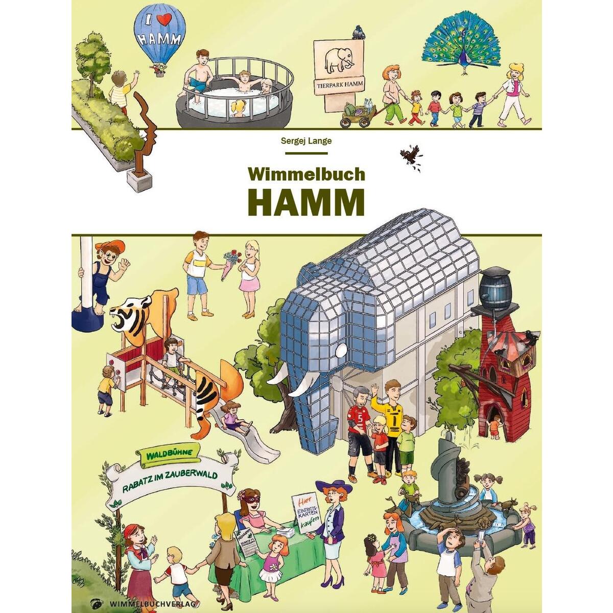 Wimmelbuch Hamm von Adrian Wimmelbuchverlag