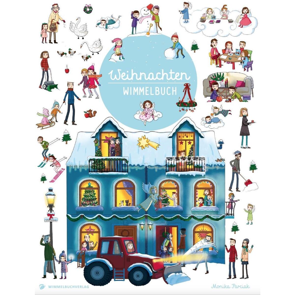 Wimmelbuch Weihnachten von Adrian Wimmelbuchverlag
