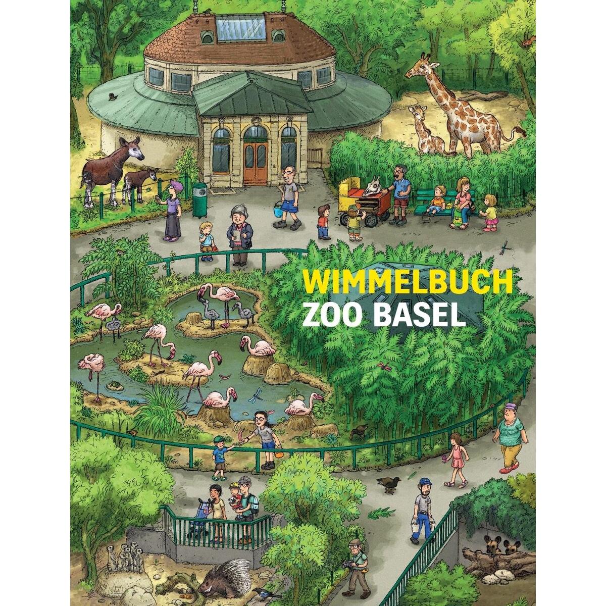 Wimmelbuch Zoo Basel von Adrian Wimmelbuchverlag