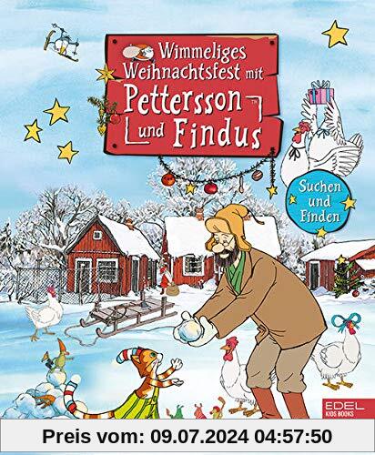 Wimmeliges Weihnachtsfest mit Pettersson und Findus (Edel Kids Books)