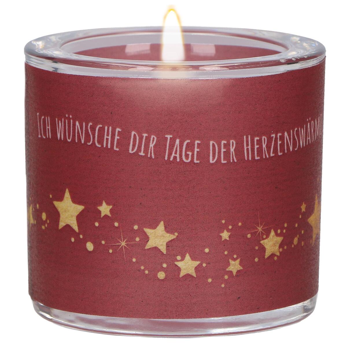 Glaswindlicht - Weihnachtszeit (1 Stück) von Butzon und Bercker