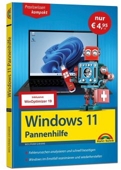Windows 11 Pannenhilfe - Sonderausgabe inkl. WinOptimizer 19 Software - von Markt + Technik
