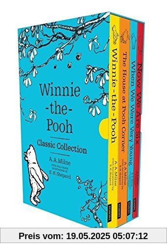 Winnie the Pooh 90th Anniversary Slipcase: Classic Collection / Now We Are Six / When We Were Very Young / The House at Pooh Corner / Winnie-the-Pooh (Character Classics)