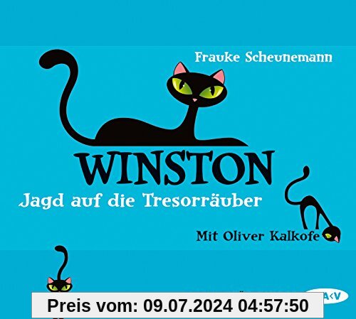 Winston - Teil 3: Jagd auf die Tresorräuber: Lesung mit Oliver Kalkofe (3 CDs)