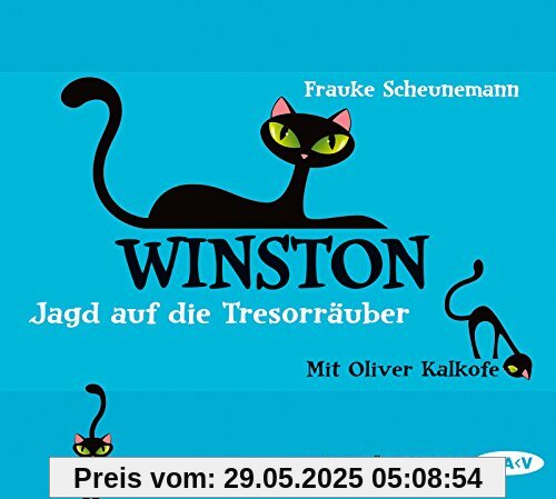 Winston - Teil 3: Jagd auf die Tresorräuber: Lesung mit Oliver Kalkofe (3 CDs)