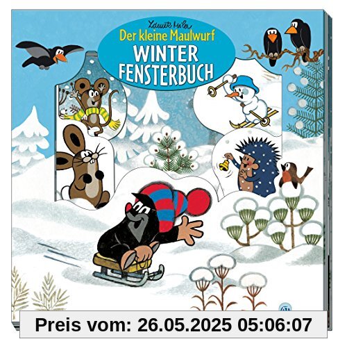 Winter-Fensterbuch Der kleine Maulwurf