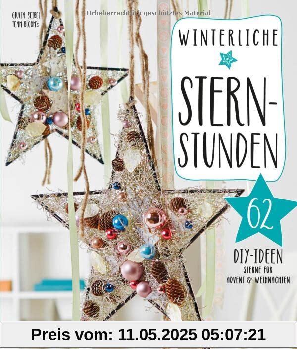 Winterliche Sternstunden: 62 DIY-Ideen: Sterne für Advent & Weihnachten (Weihnachts-DIY)